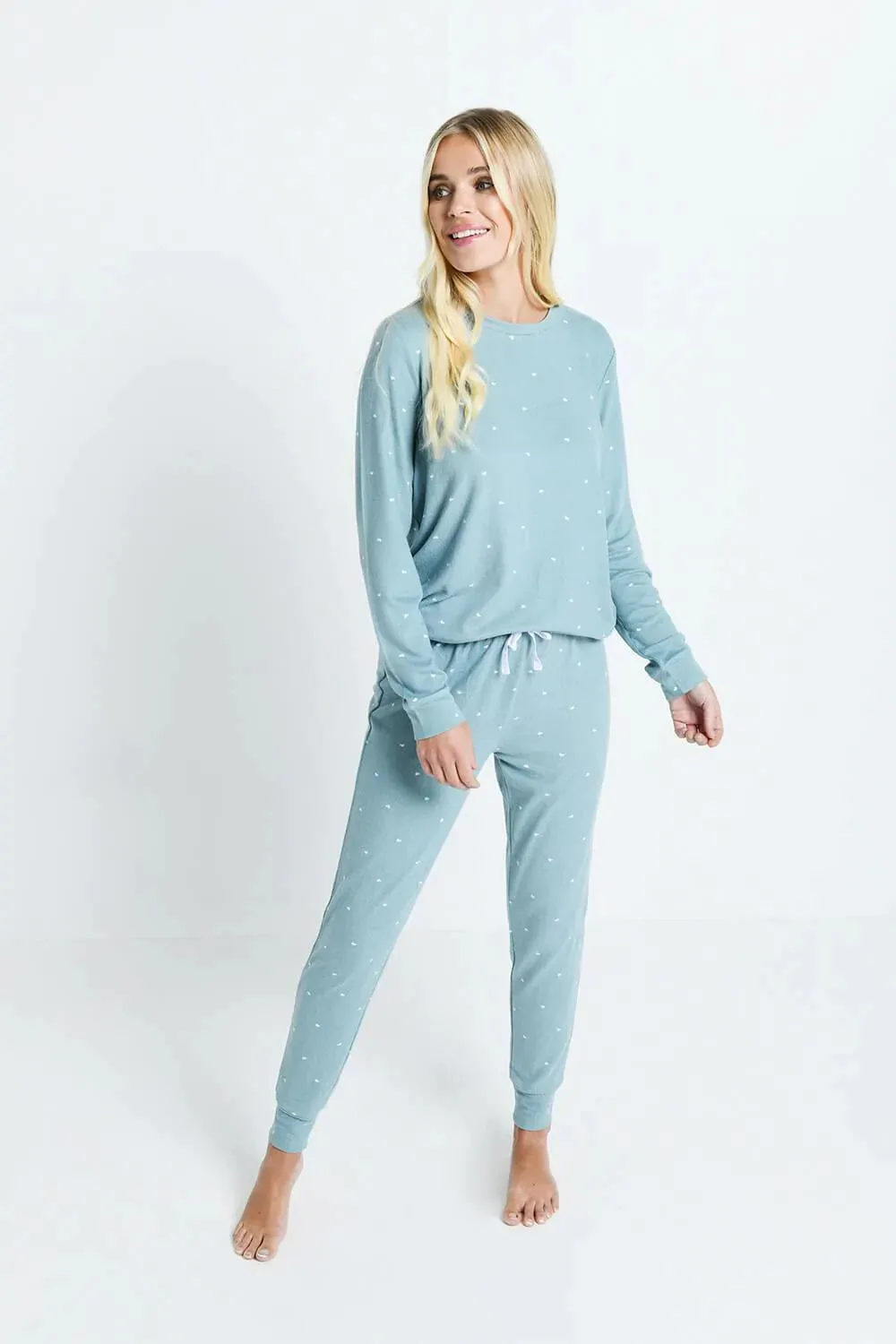 2 Piece Super Soft & Comfy  Mint Loungewear set/pyjama