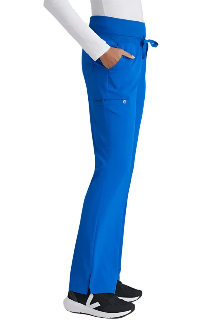 Barco One™ by Barco Stride 5-Pocket Mid-Rise Straight Leg Scrub Pant-Tall