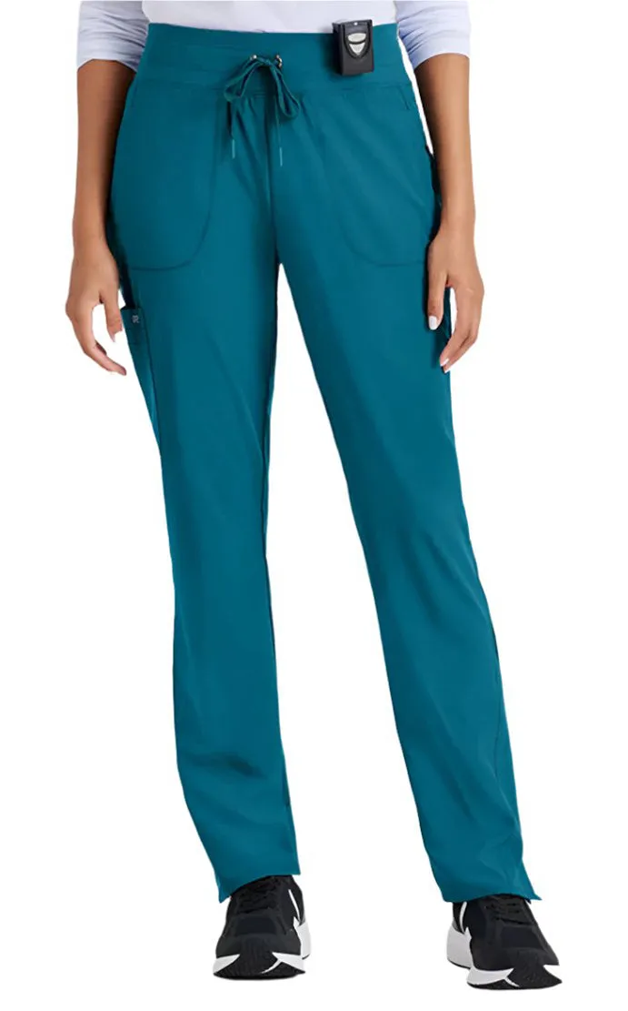 Barco One™ by Barco Uplift 5-Pocket Mid-Rise Tapered Leg Scrub Pant