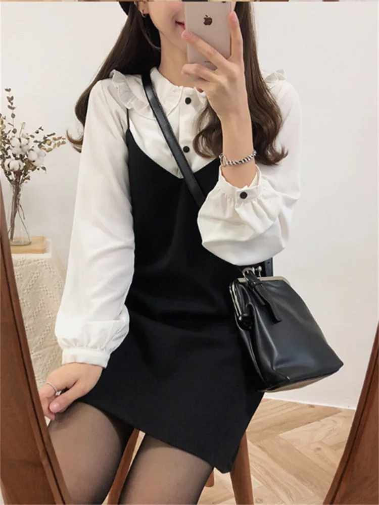 Chic Korean Office Wear Ensemble