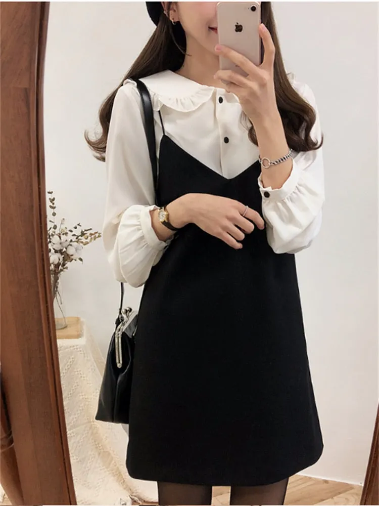 Chic Korean Office Wear Ensemble