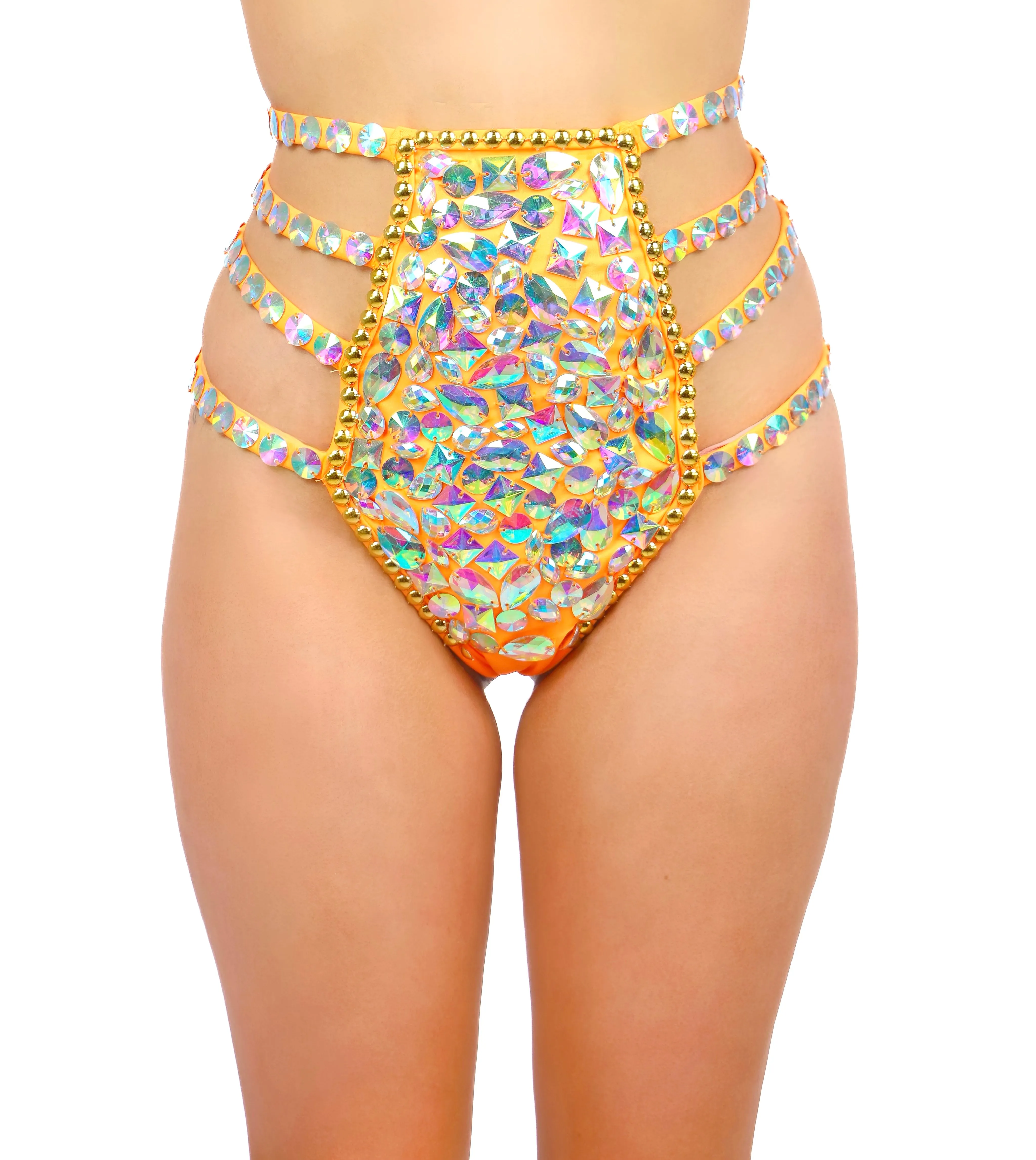 Citrus Aura Rhinestone Bottoms