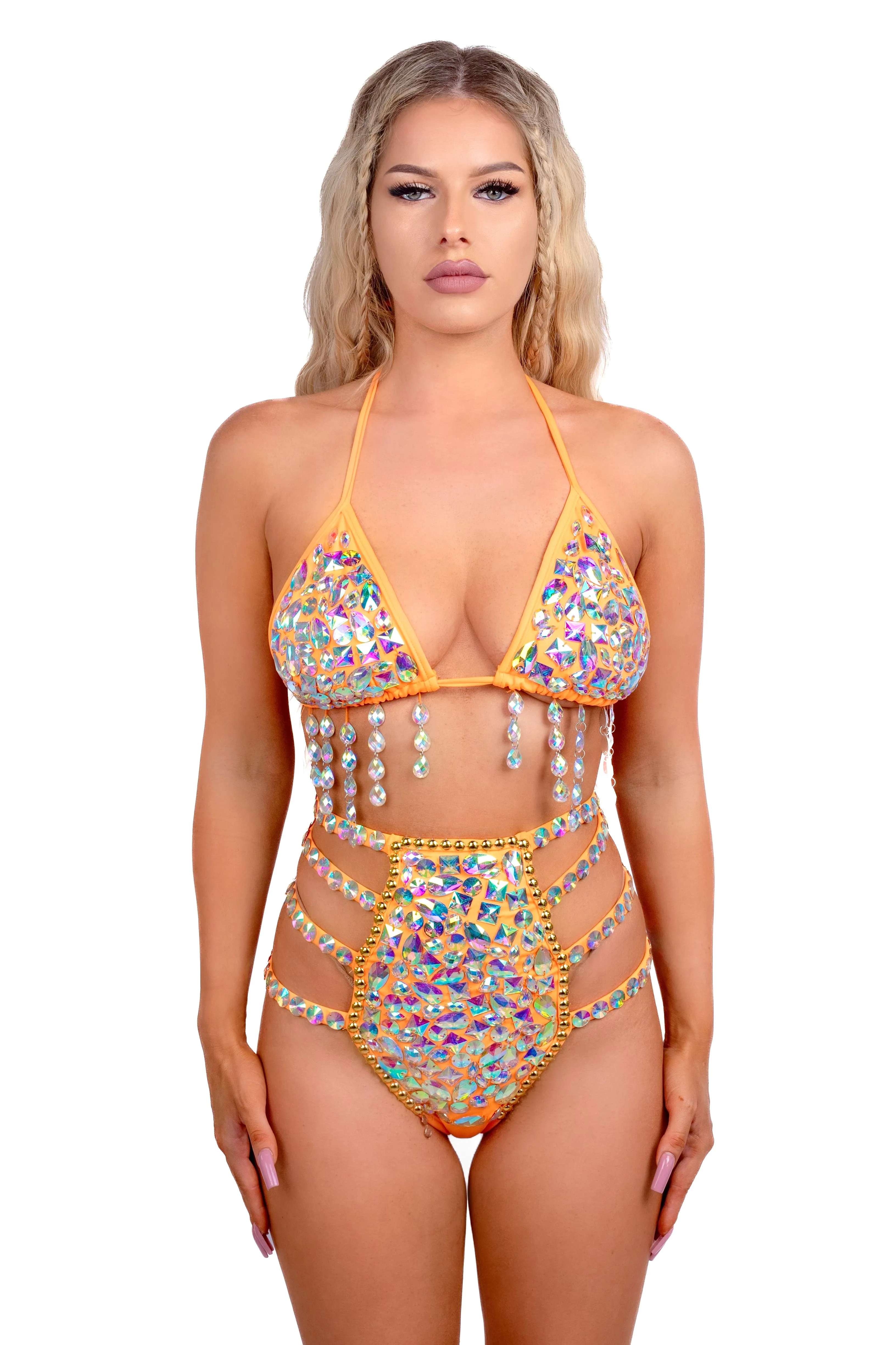 Citrus Aura Rhinestone Bottoms