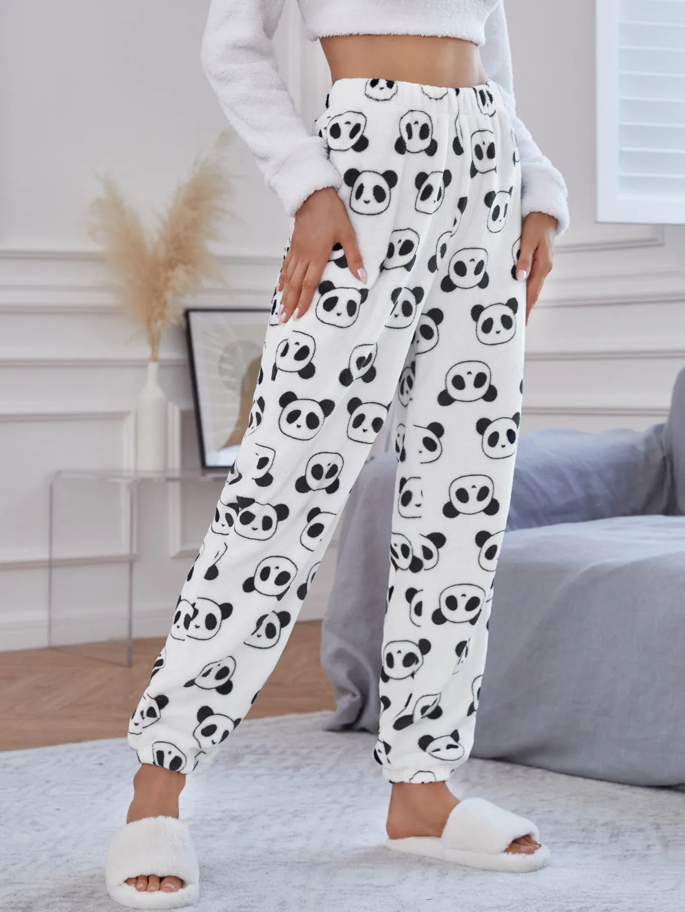 Cute Cartoon Women Sleep Bottoms