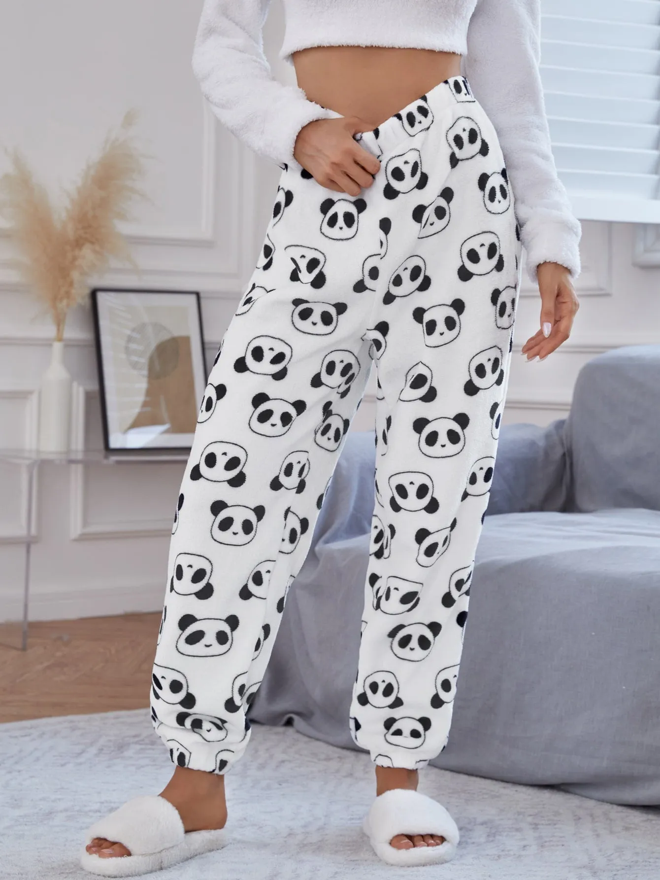 Cute Cartoon Women Sleep Bottoms