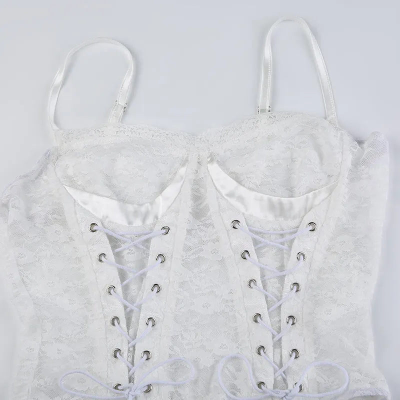 Diala Lace Crop Top