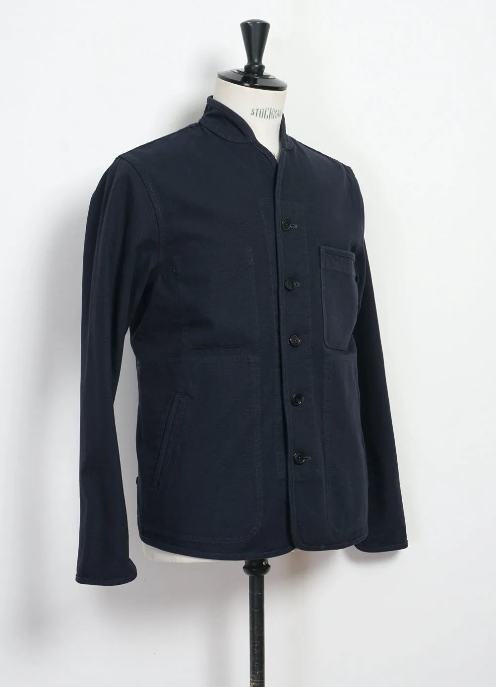 ERLING | Refined Work Jacket | Blue Canvas