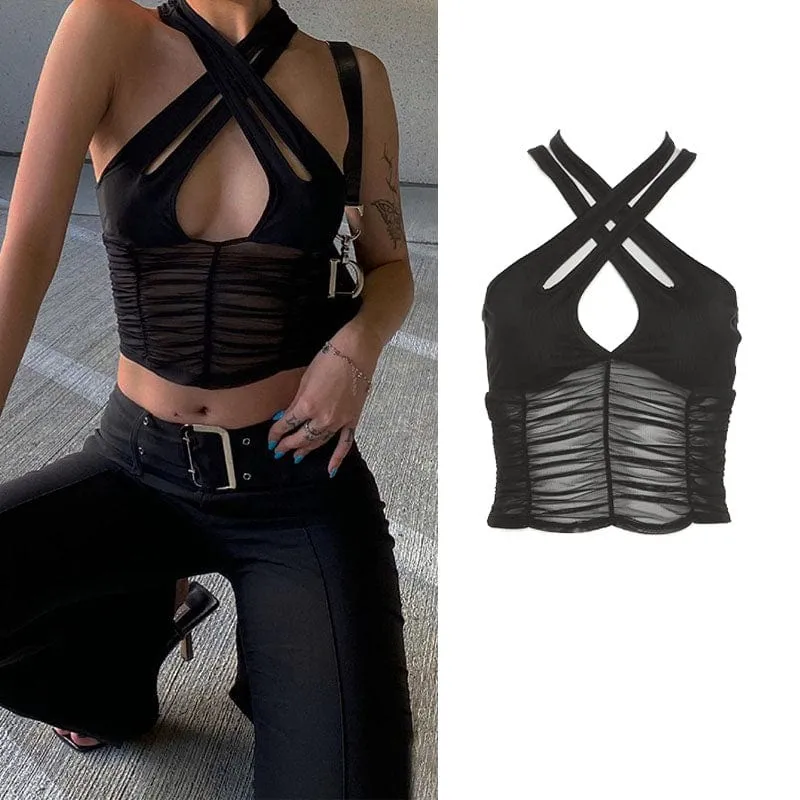 Flawless Y2k Halter Top