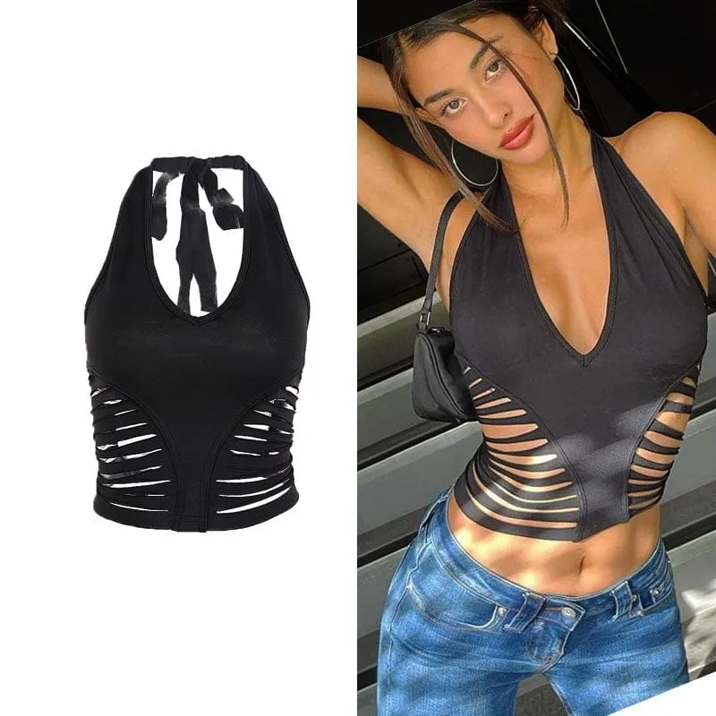 Flawless Y2k Halter Top