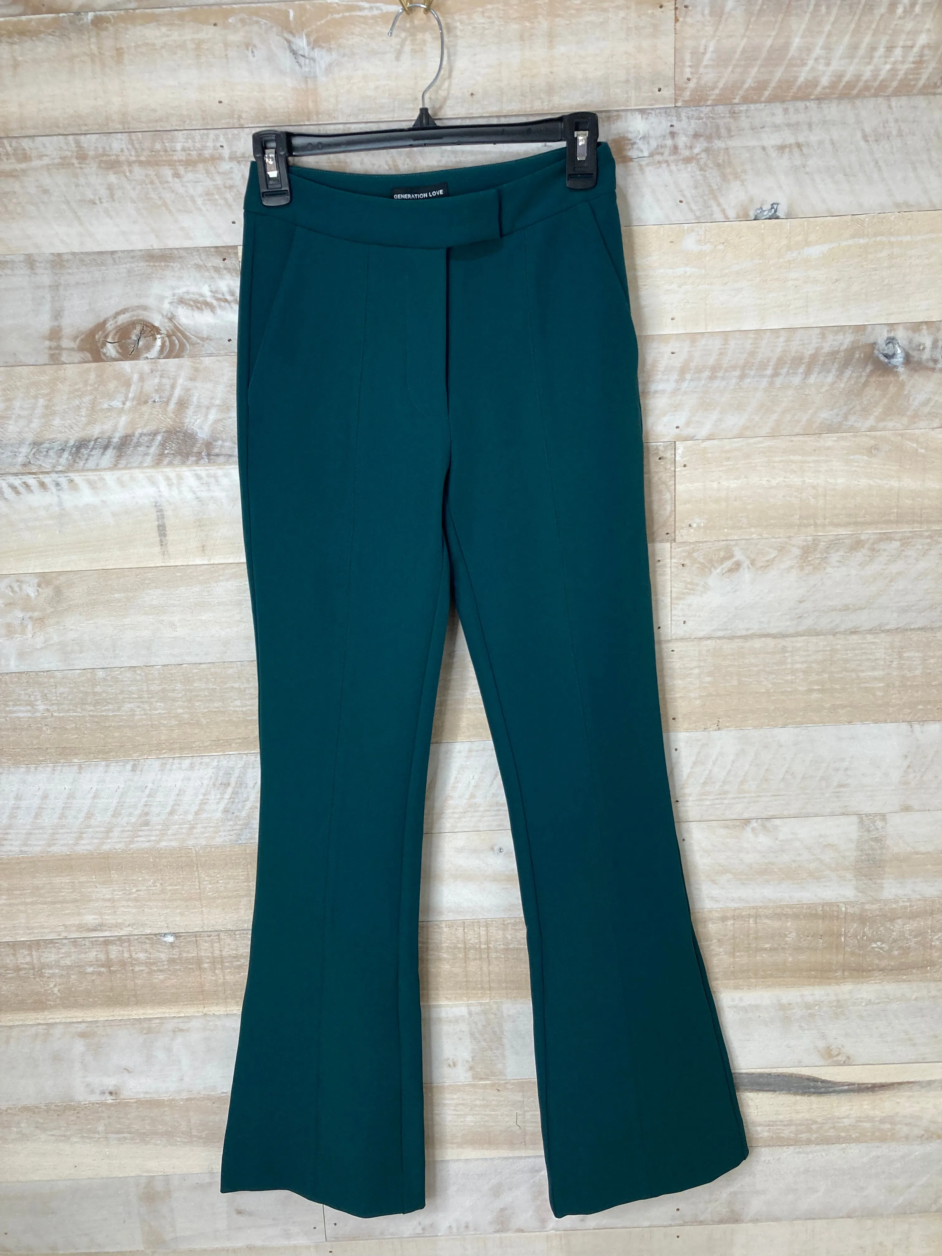 GEN Lucca Crepe Pant in Hunter