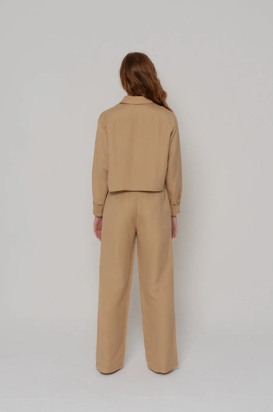 Hadley Trouser in Tan