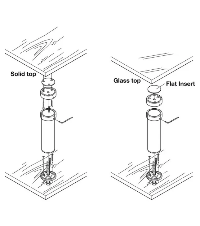 Hafele Countertop Support, 90°