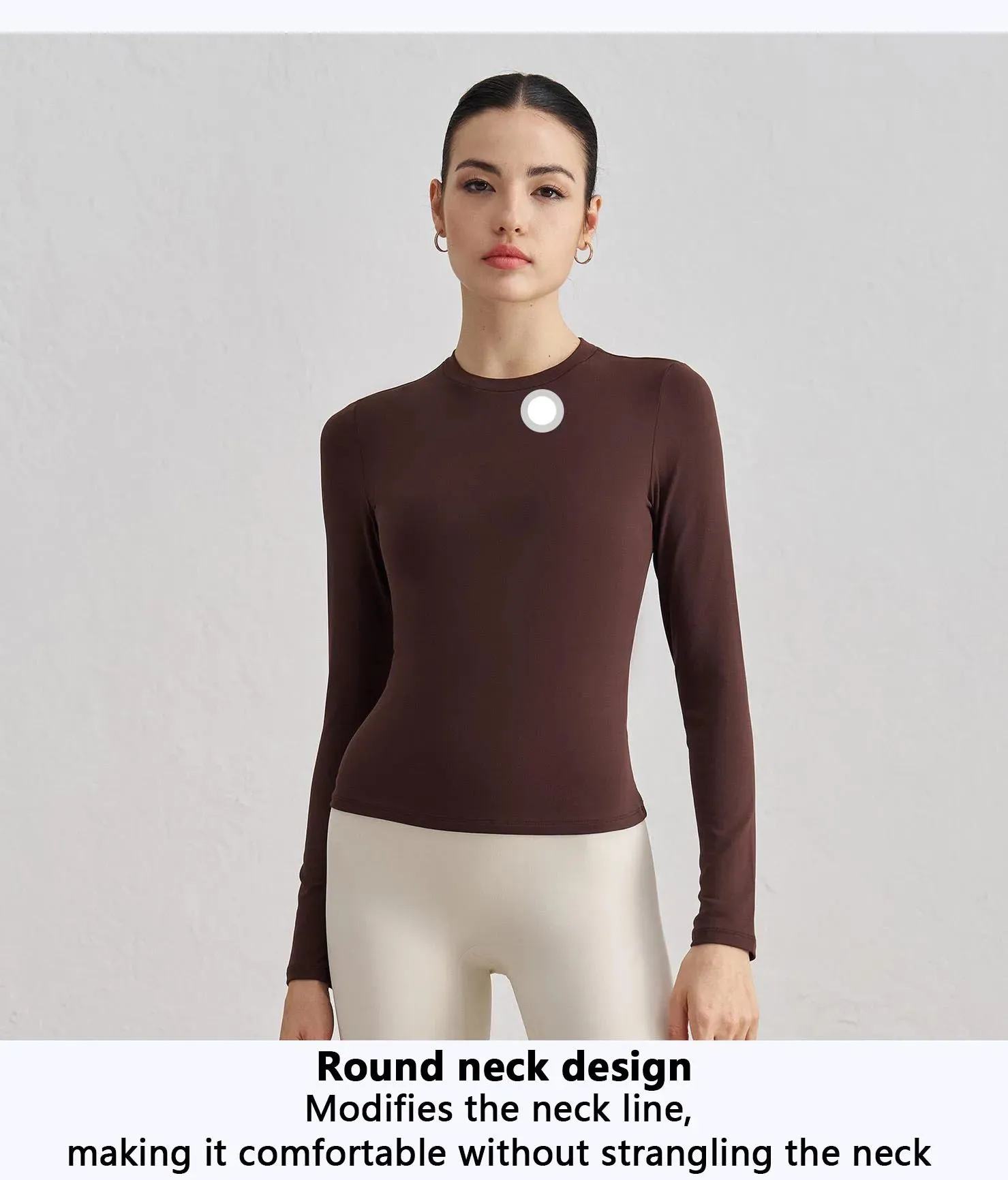 Long-Sleeved Casual & Fitted Tops