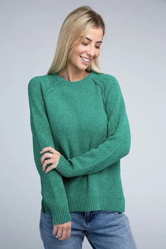 Raglan Soft Sweater