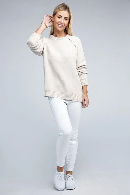 Raglan Soft Sweater