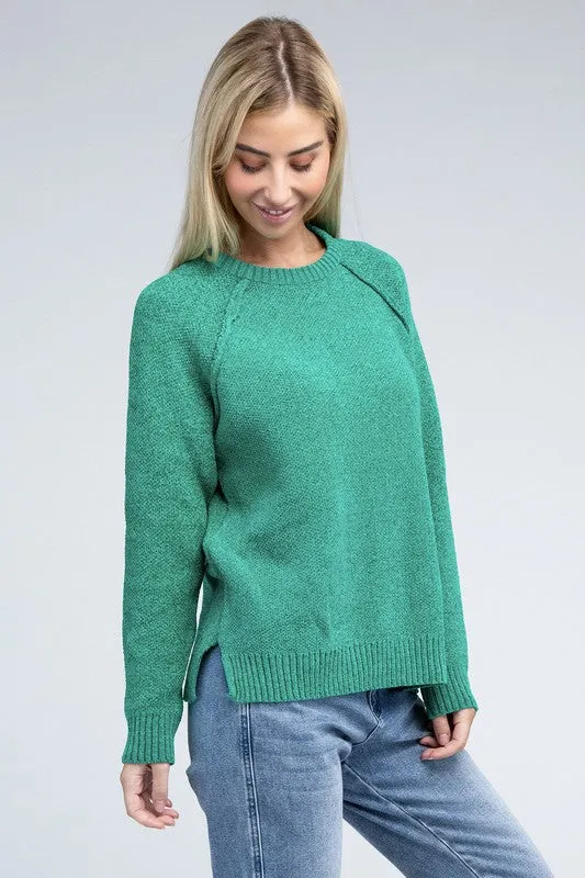 Raglan Soft Sweater