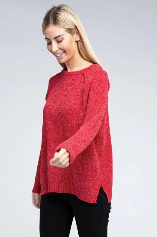 Raglan Soft Sweater