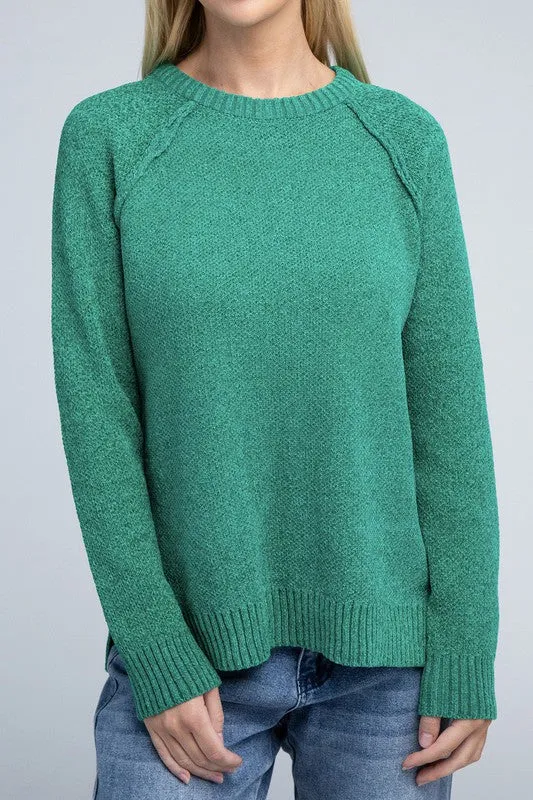 Raglan Soft Sweater