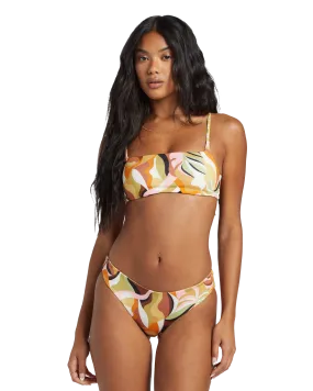 Return To Paradise Reversible Lowrider Bikini Bottoms in Multi