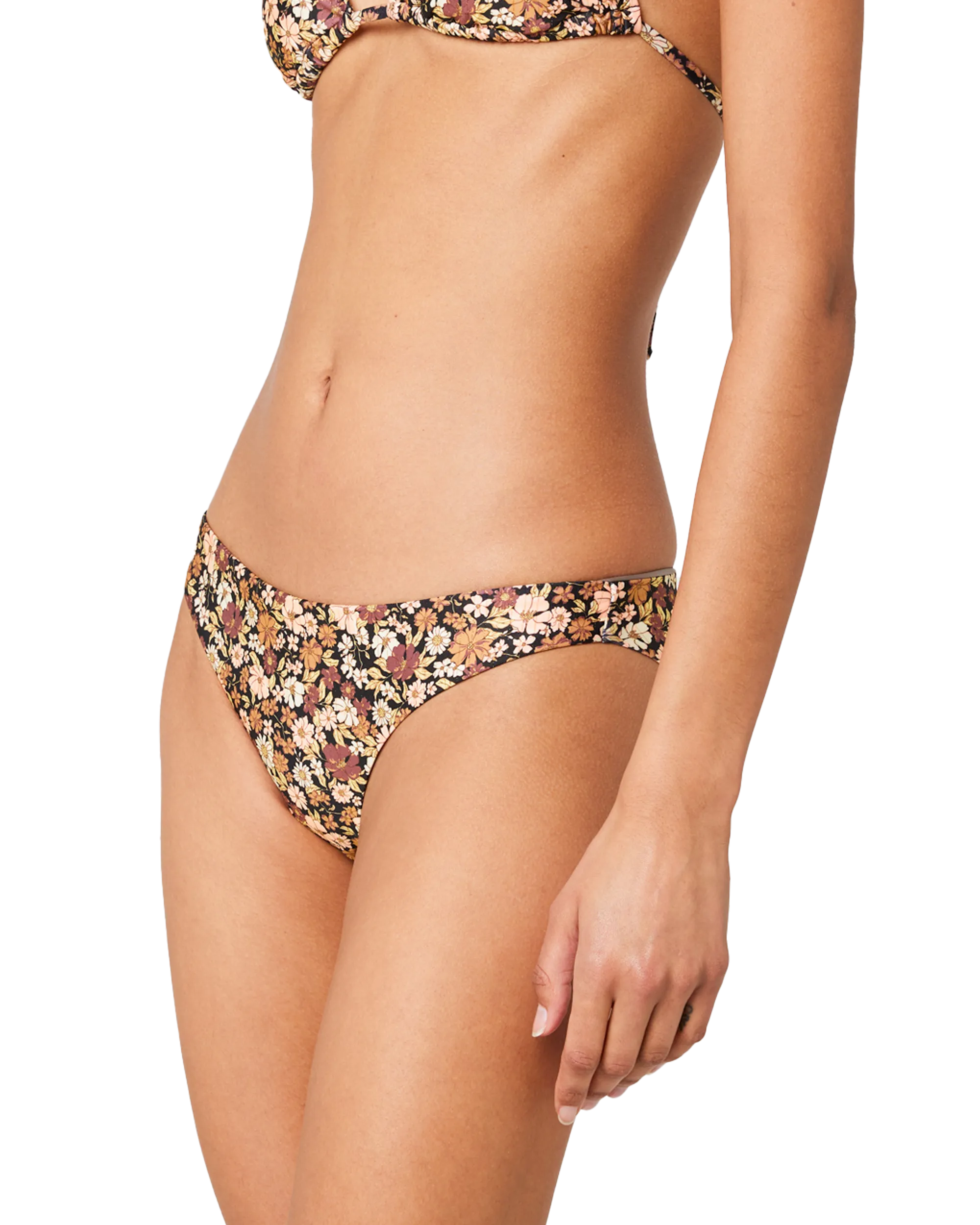 Sea Of Dreams Cheeky Bikini Bottoms in Brown