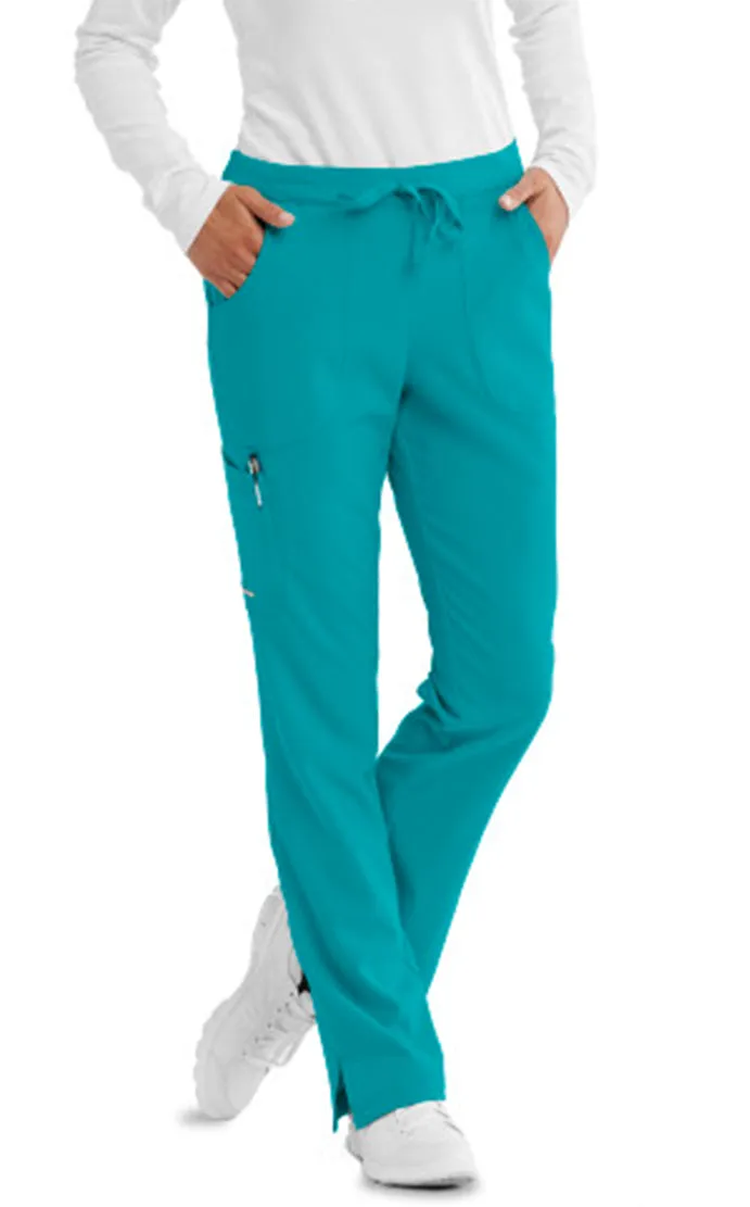 SKECHERS™ by Barco Reliance 3-Pocket Mid-Rise Straight Leg Scrub Pant