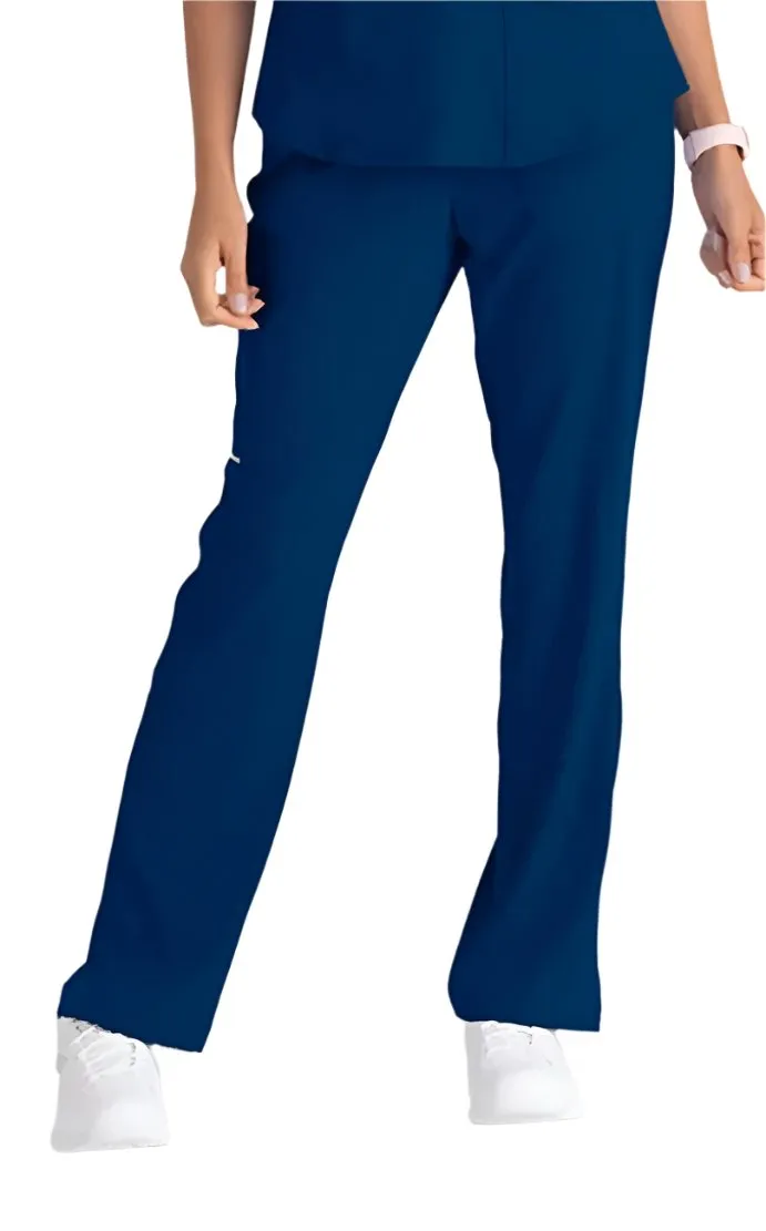 SKECHERS™ by Barco Reliance 3-Pocket Mid-Rise Straight Leg Scrub Pant