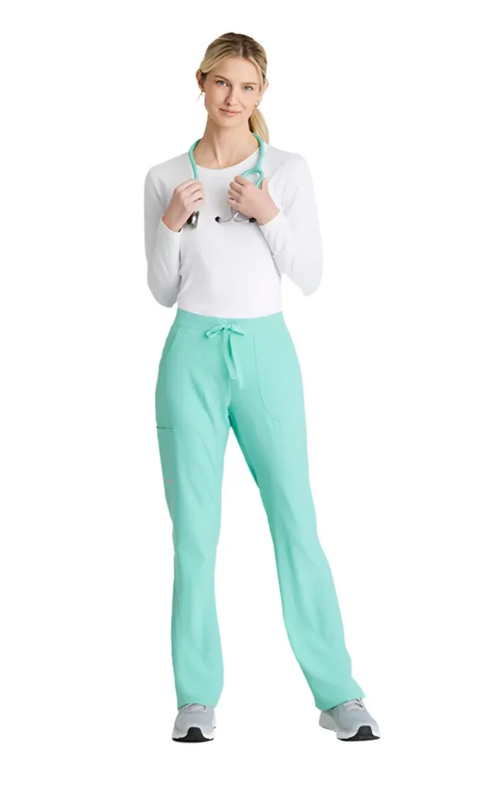 SKECHERS™ by Barco Reliance 3-Pocket Mid-Rise Straight Leg Scrub Pant