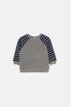 SOFT STRIPED BABY SWEATER