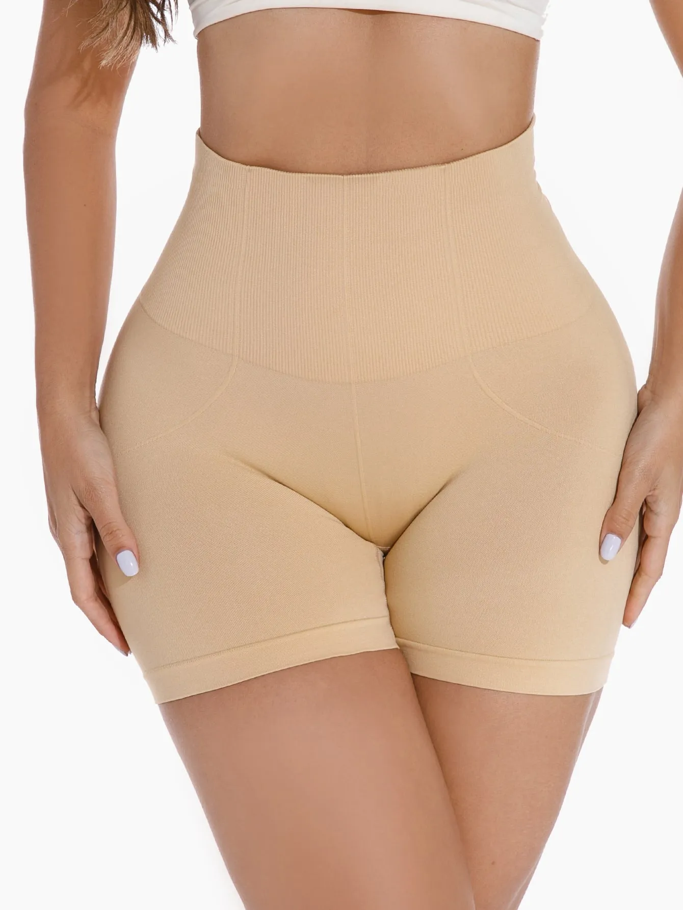 Solid Shapewear Shorts