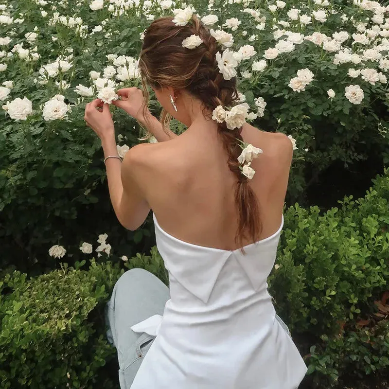 Urban Chic Strapless White Top